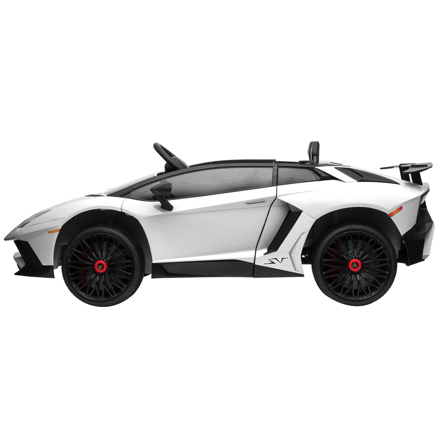 Daymak Lamborghini Aventador SV Kids Ride-On Toy Car - White | Walmart  Canada