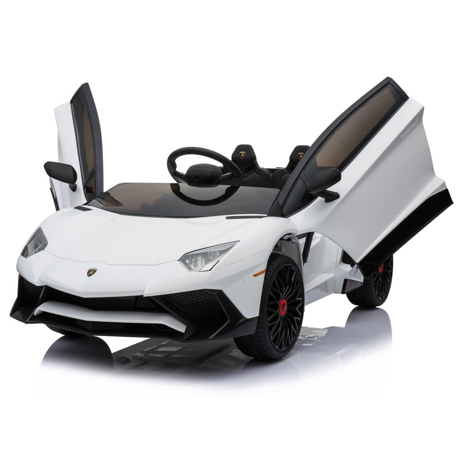Daymak Lamborghini Aventador SV Kids Ride-On Toy Car - White | Walmart  Canada