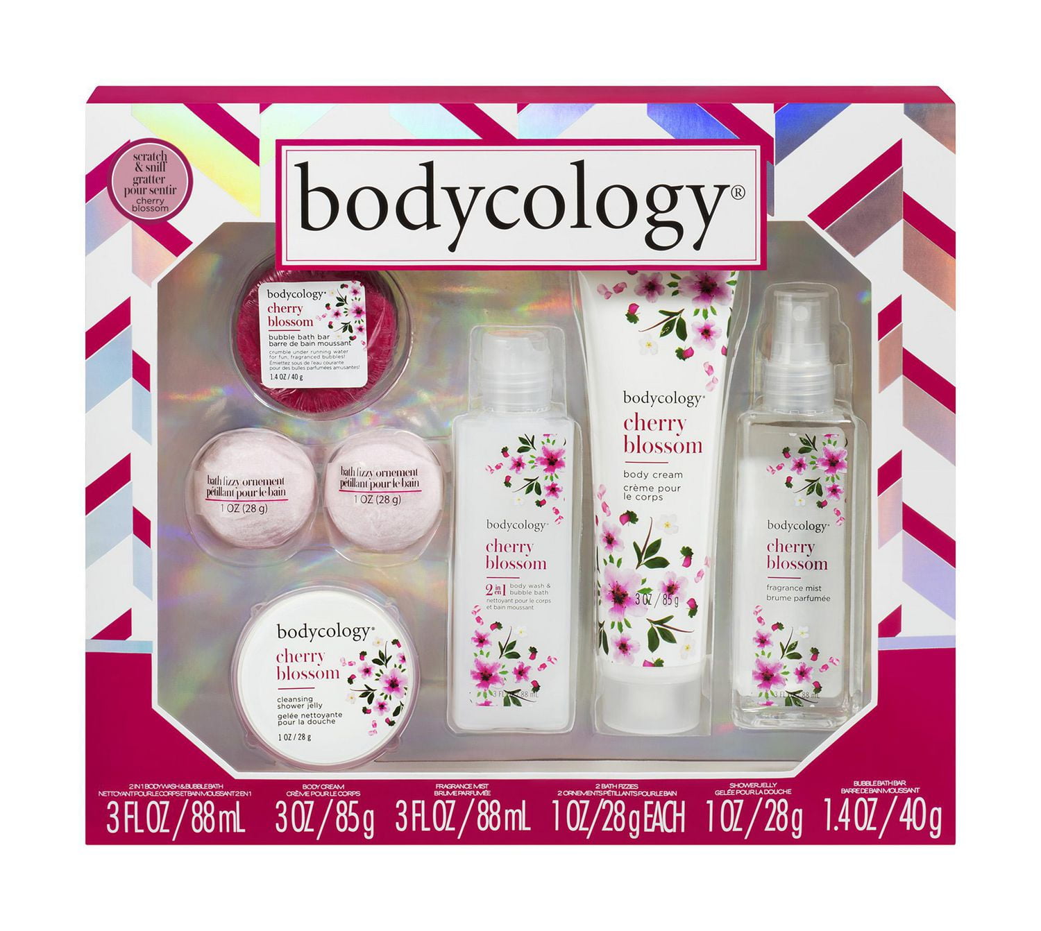 Bodycology Cherry Blossom 7pc Gift Set Walmart Canada