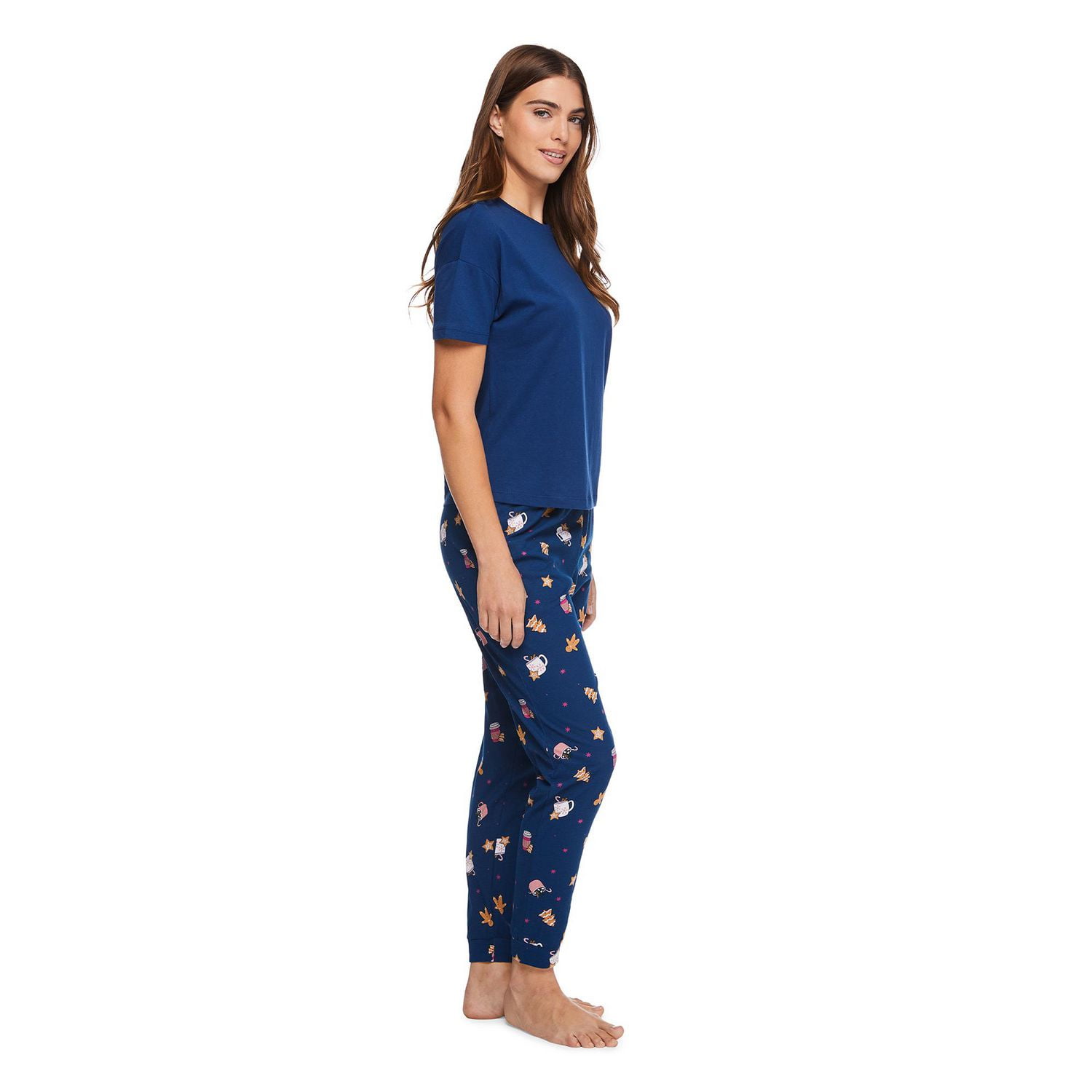 Pyjama 2 pièces George pour femmes Tailles TP–TTG
