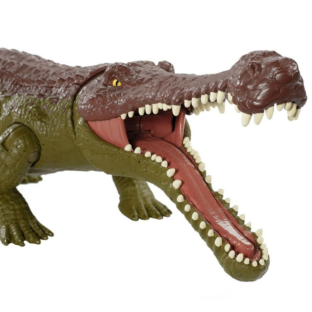 Grande Figurine Articulée de Dinosaure Sarcosuchus de Jurassic