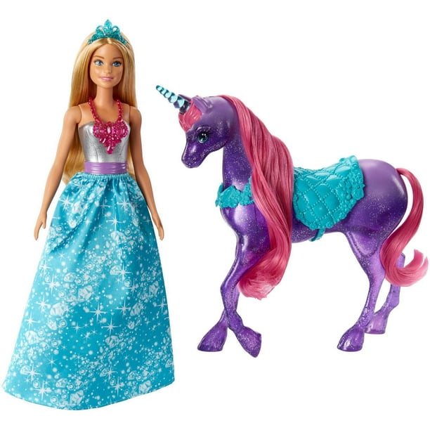 Barbie Dreamtopia Licorne Arc-En-Ciel Sons et Lumières