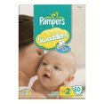 thumbnail image 2 of Pampers Swaddlers Diapers Mega Pack, 2 of 3