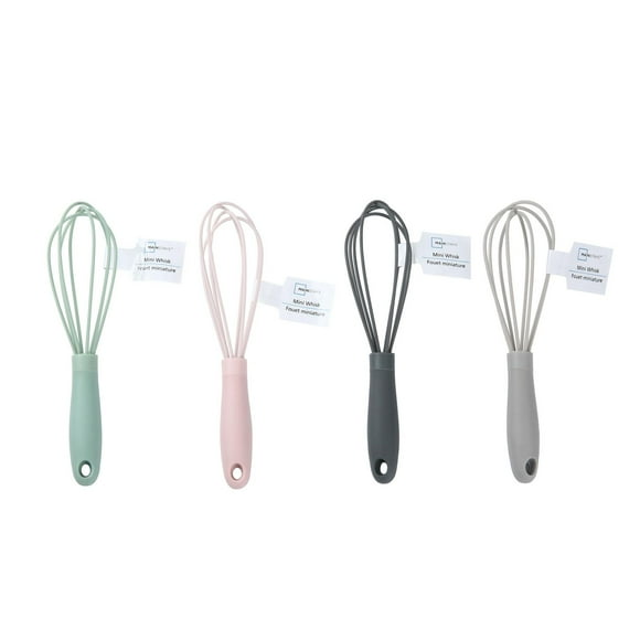 Mainstays multicolor Silicone Whisk, 1pc, MS multi-color Silicone Whisk