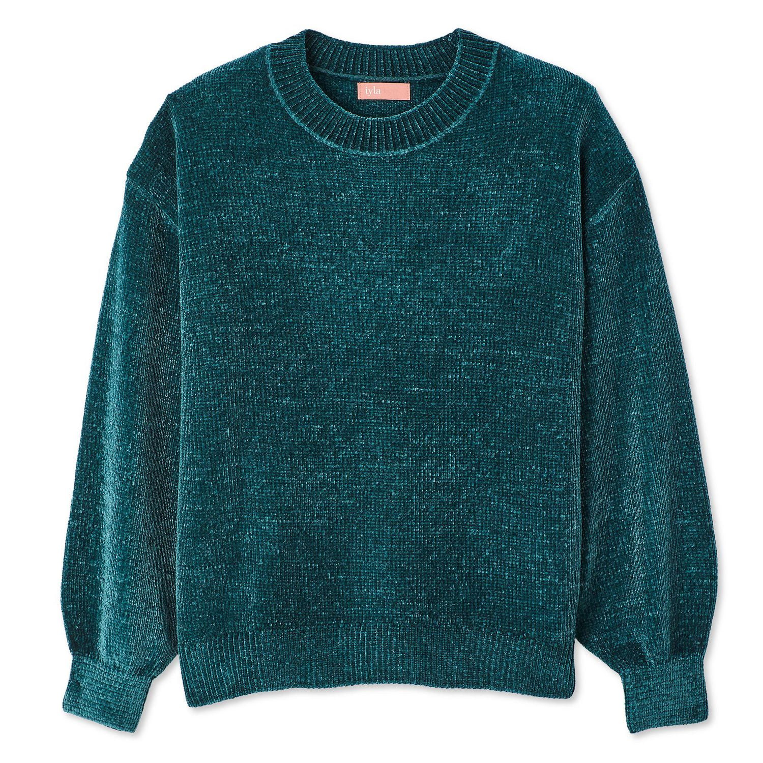 Iyla Women's Crew Neckline Sweater, Sizes S-XXL