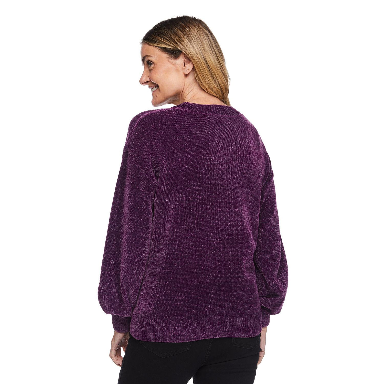 Iyla Women's Crew Neckline Sweater, Sizes S-XXL