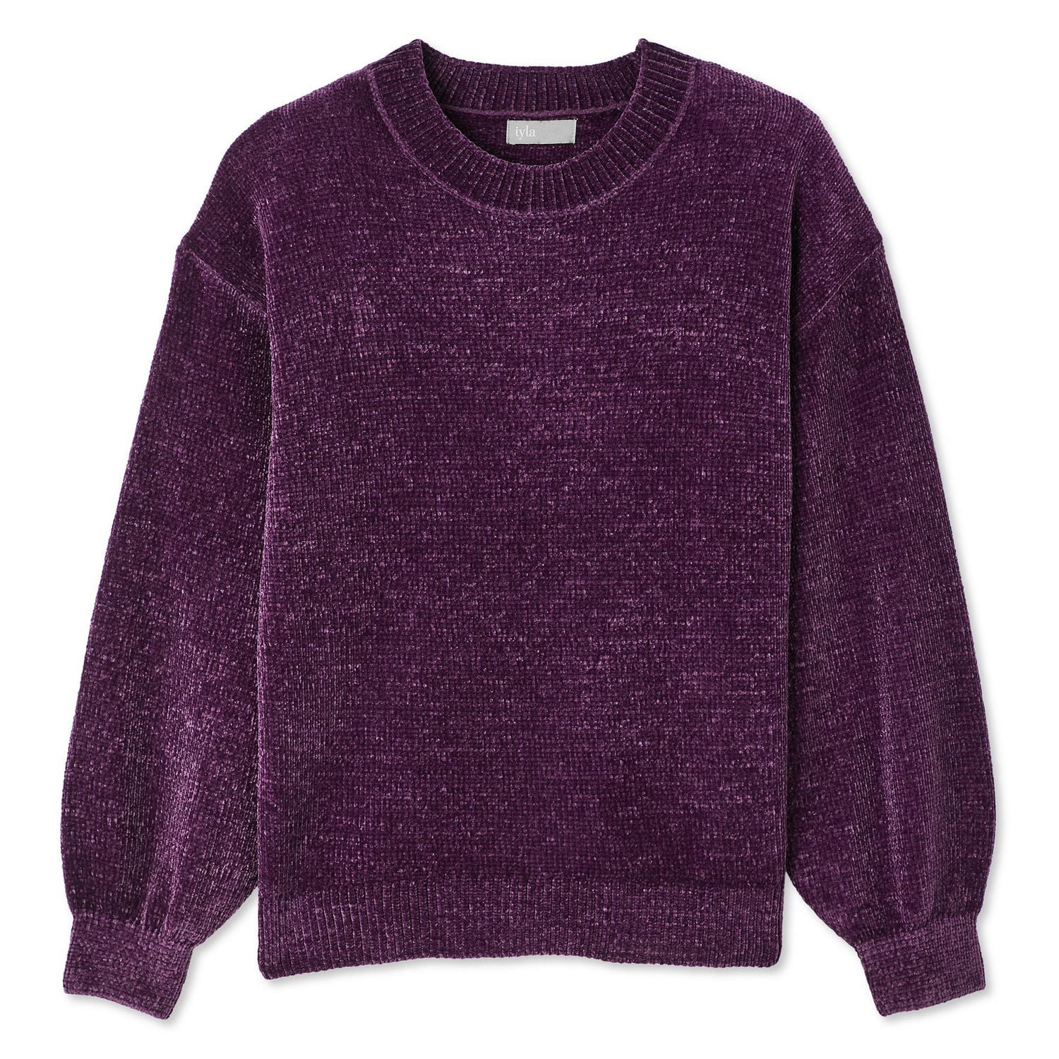 Chandail à encolure ras du cou Iyla pour femmes Tailles P-TTG