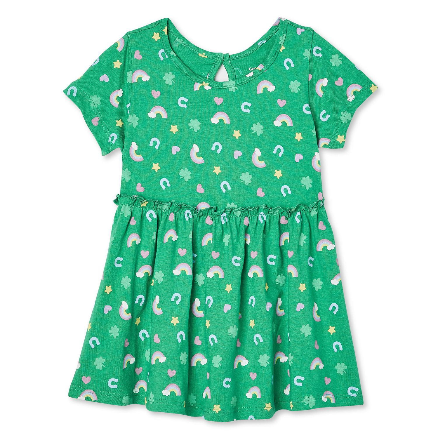 Baby Girls' Ruffle Waistband Dress Walmart Canada