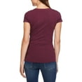 thumbnail image 2 of Peanuts Women's Maternity Snoopy Ruched Tee, 2 of 3