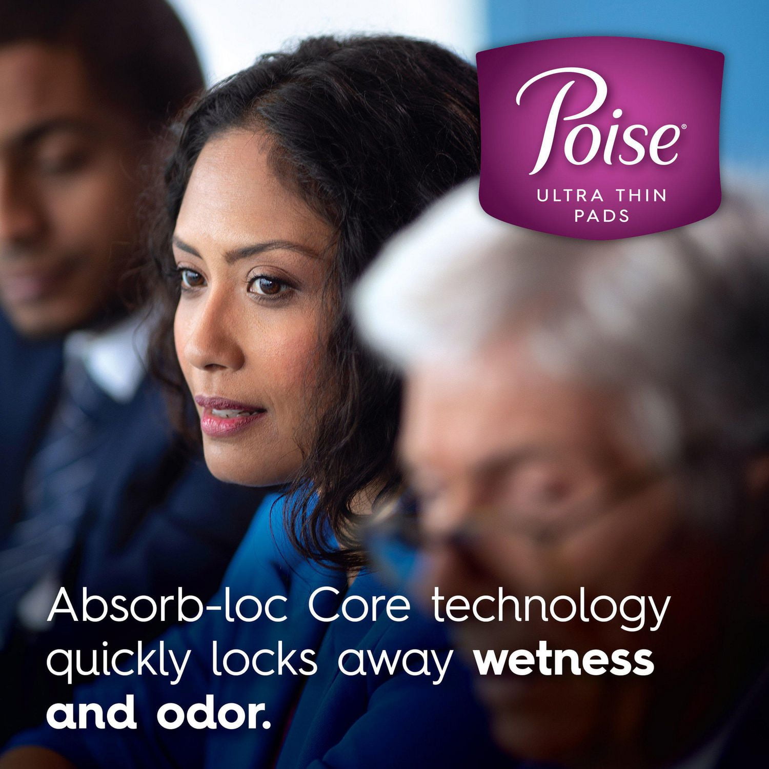 Poise Ultra Thin Postpartum Incontinence Pads, Maximum Absorbency, Long Length, 36 Count