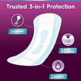 thumbnail image 4 of Poise Ultra Thin Incontinence Pads, Ultimate Absorbency, Long Length, 26 Count, 4 of 7
