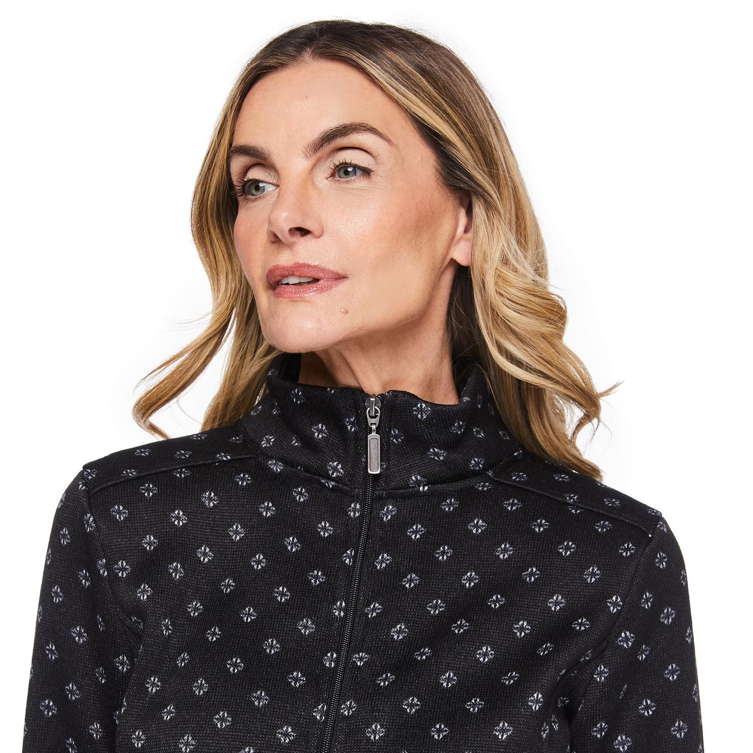 Manteau zippé sur la longueur Iyla pour femmes Tailles P-TTG