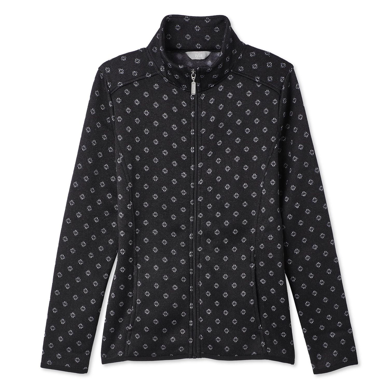 Manteau zippé sur la longueur Iyla pour femmes Tailles P-TTG