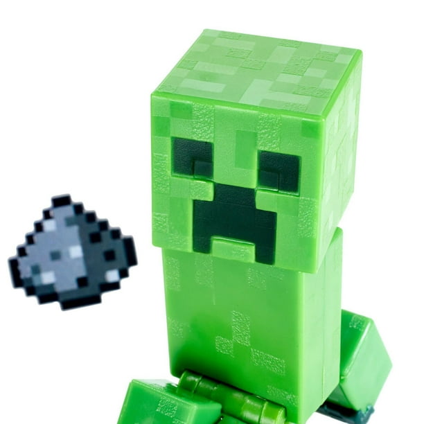 Figurine Minecraft Creeper Action, 8,25 cm, avec 1 pièce pour