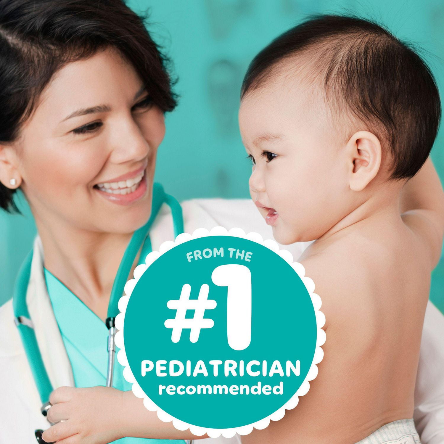 Pampers Baby Dry Diapers, Size 5, 27+ lbs, Absorbent Disposable Diapers, 78CT