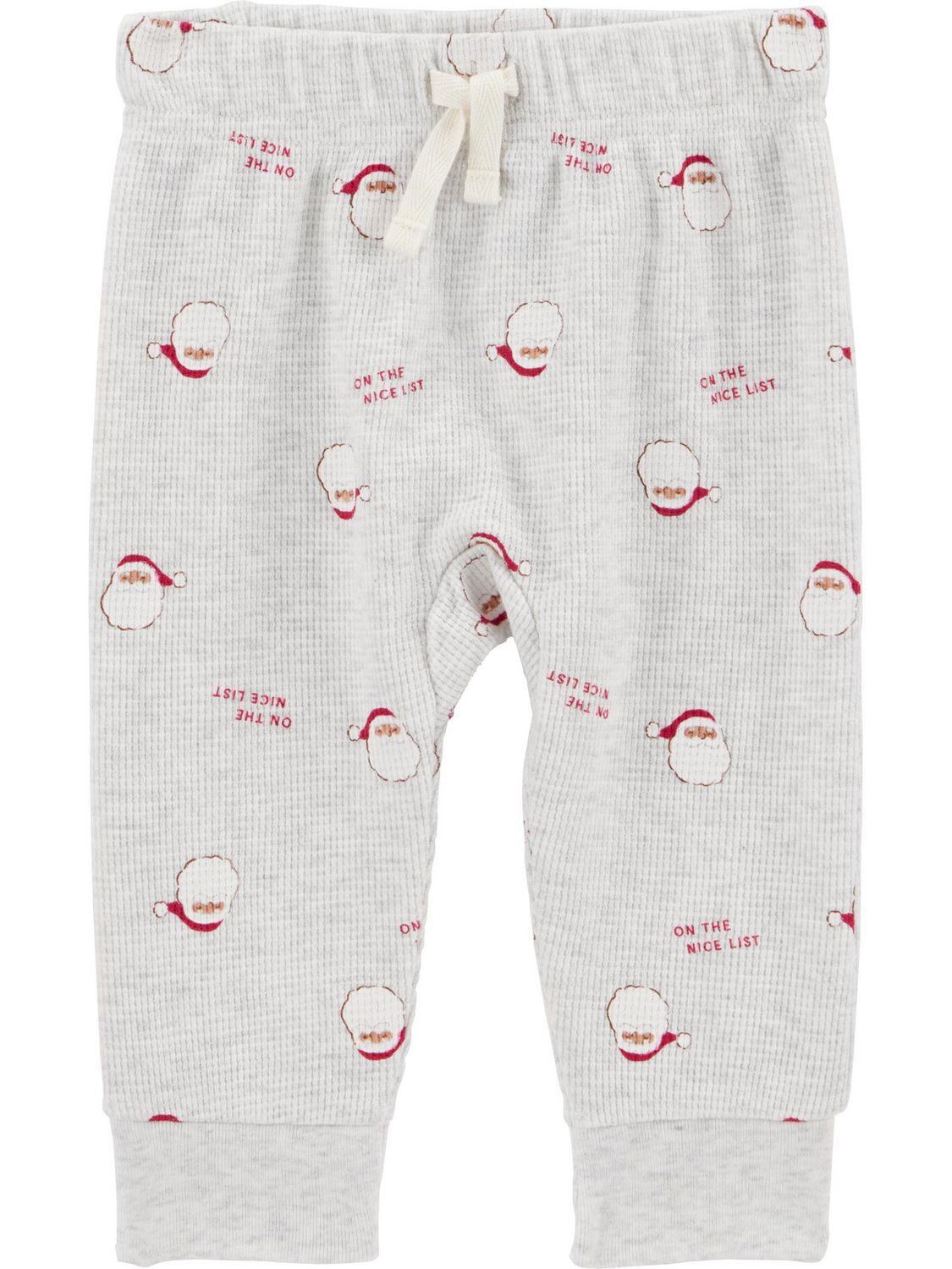 Carter's Child of Mine Baby Boys' 2 Piece Outfit Set - Red Santa