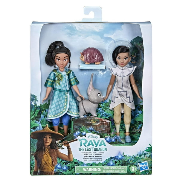 Pack de 7 Mini figurines Disney Princesses Raya et le dernier dragon -  Hasbro