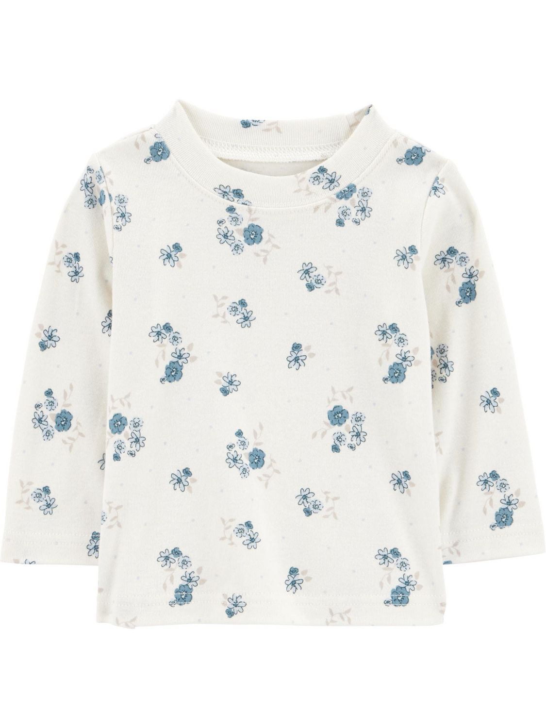 Carter's Child of Mine Baby Girl 3 Piece Jumper Set - Blue Floral