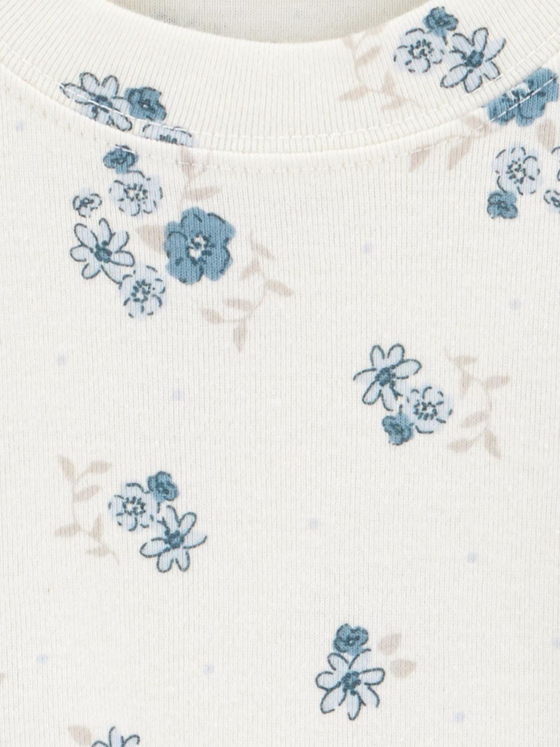 Carter's Child of Mine Baby Girl 3 Piece Jumper Set - Blue Floral