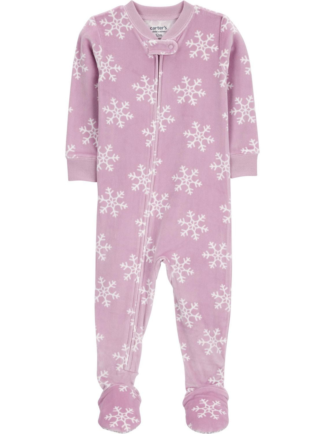 Carter's Child of Mine Pyjama 1 pièce pour petite fille - Flocon de neige