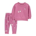 thumbnail image 1 of Ensemble 2 pièces pour bébé fille Carter's Child of Mine, rose, 1 of 3