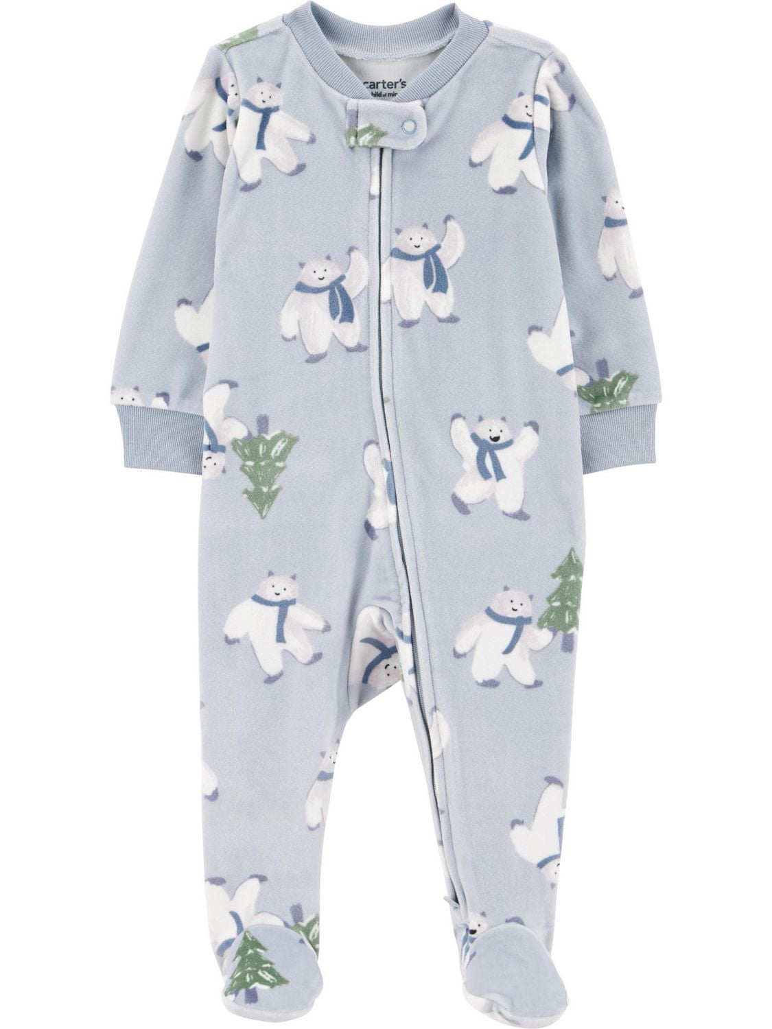 Le petit garçon de Carter, Child of Mine, dort et joue Yeti