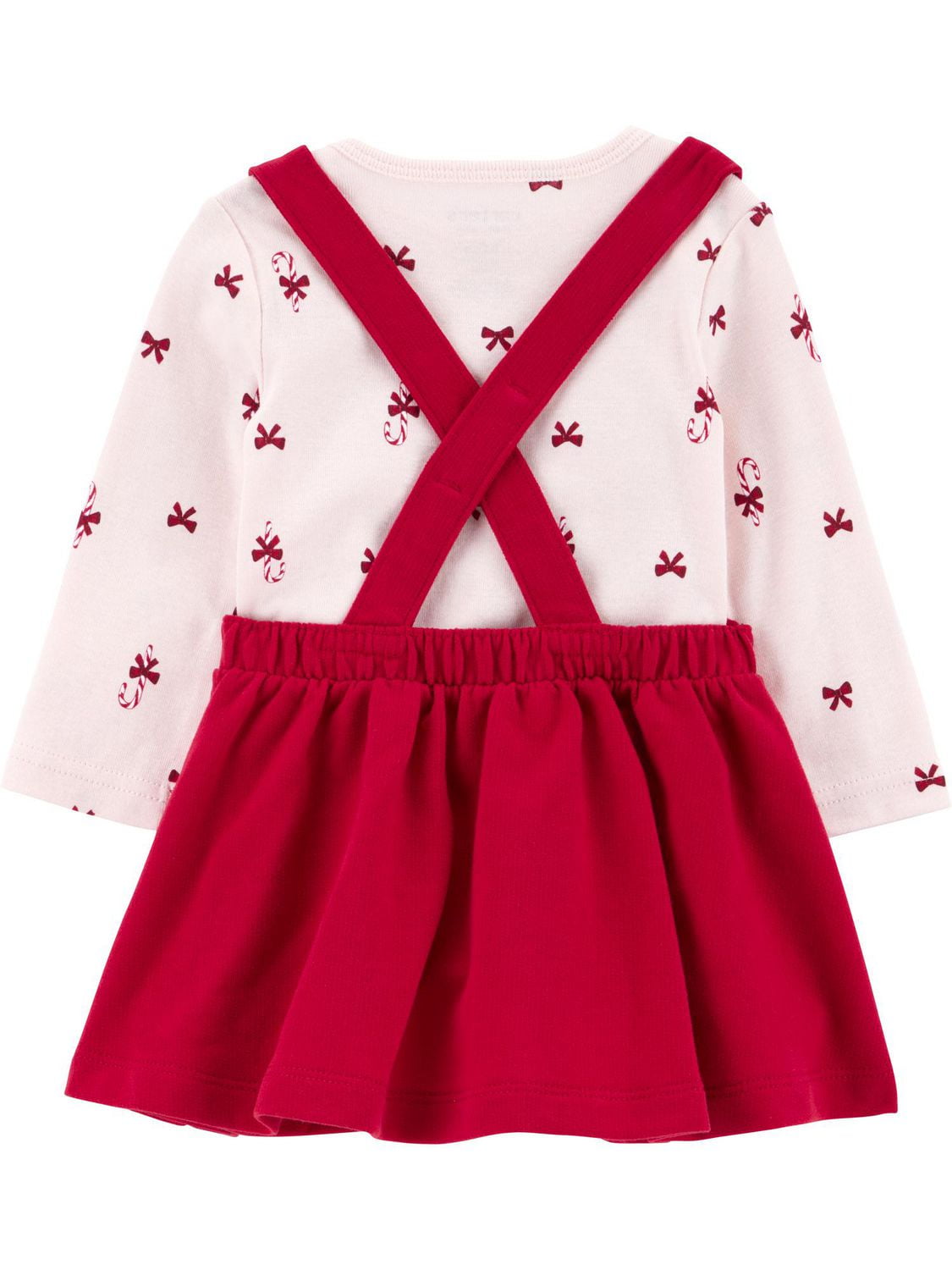 Carter's Child of Mine Baby Girl Jumper Set Candy Cane