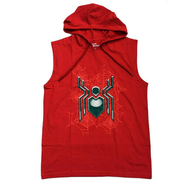 Men's license Spiderman hooded tank top - Walmart.ca