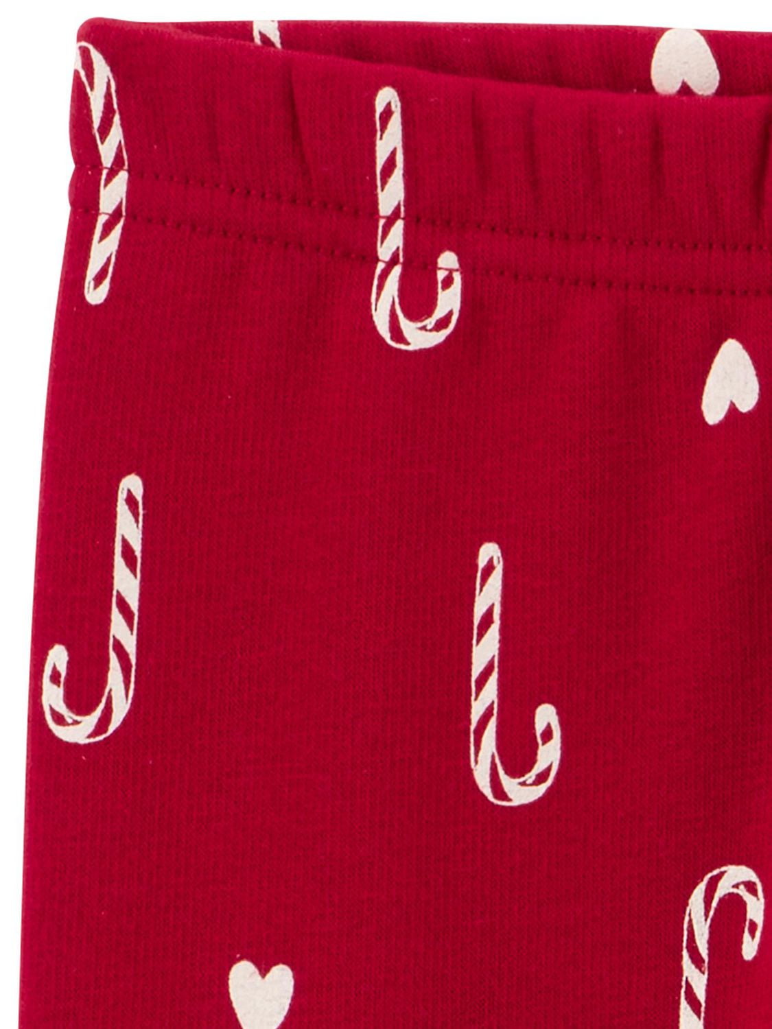 Carter's Child of Mine Toddler Girl 2pc Set Candy Cane