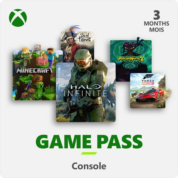 Xbox Game Pass pour console Abonnement de 3 mois - Téléchargement numérique