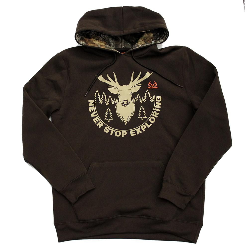 Men's Real Tree hooded sweatshirt.