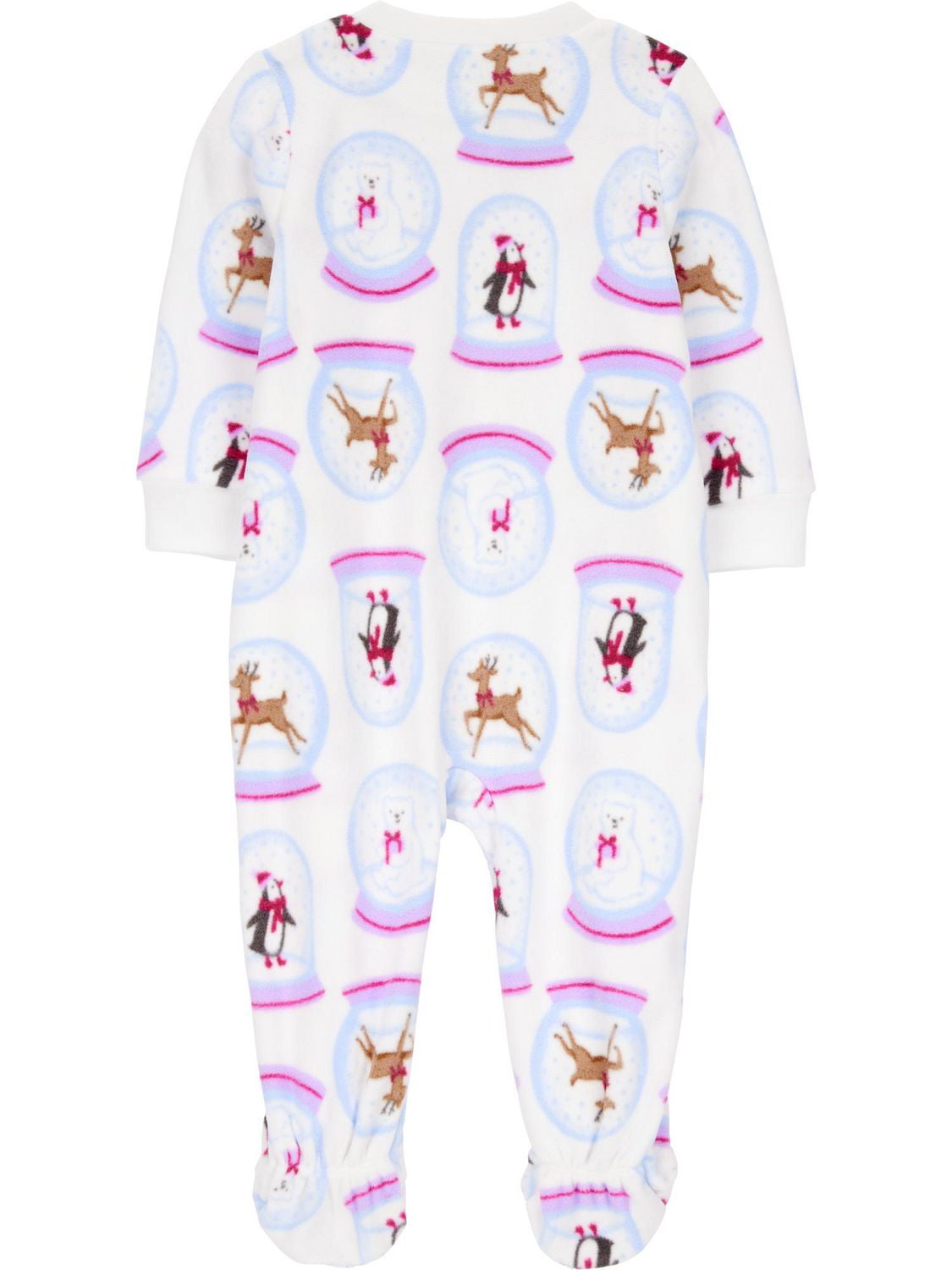 Carter's Child of Mine Toddler Girls' 1 Piece Pajama - Snowglobe