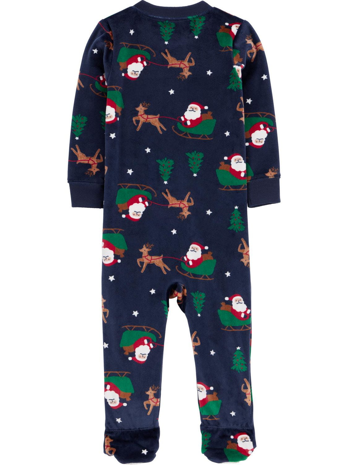 Carter's Child of Mine Toddler Boys' 1 Piece Pajama Set - Santa