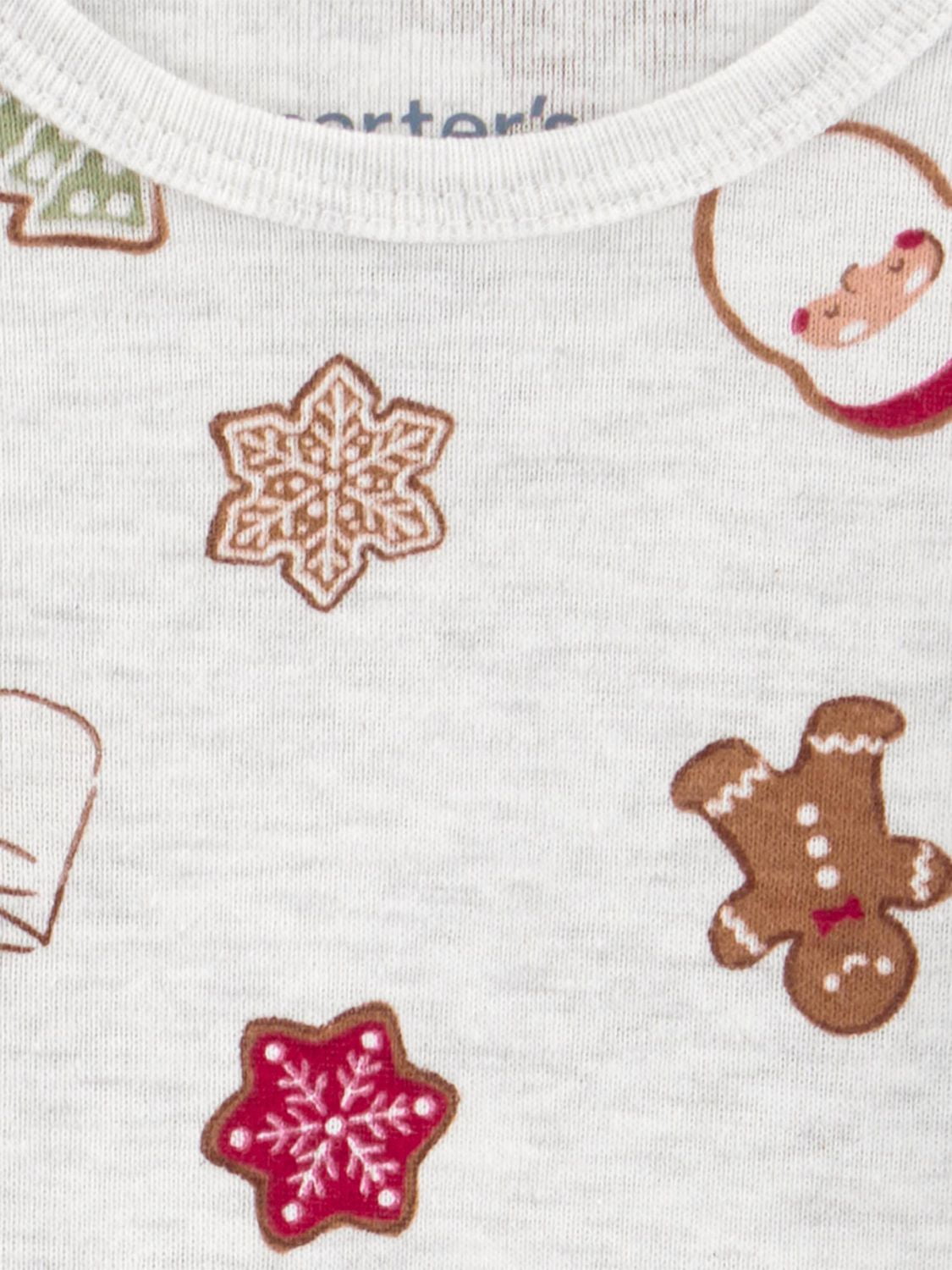 Child of Mine Baby Boy Bodysuit Pant Set Santa Milk & Cookies