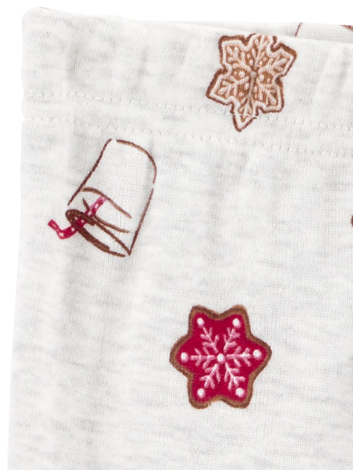 Child of Mine Baby Boy Bodysuit Pant Set Santa Milk & Cookies