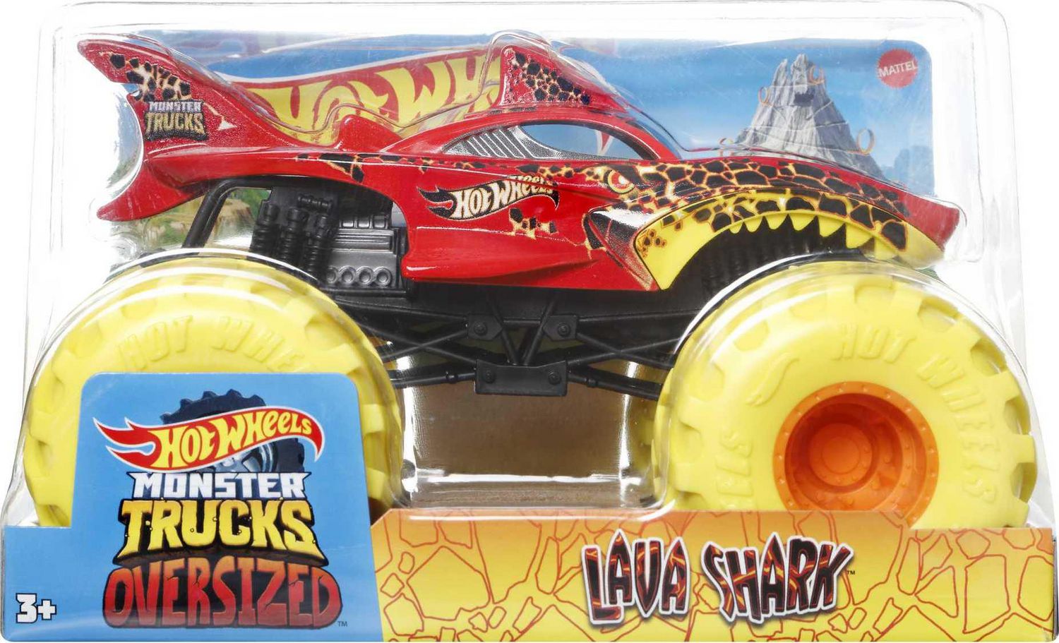 Hot Wheels Monster Trucks Lava Shark Vehicle