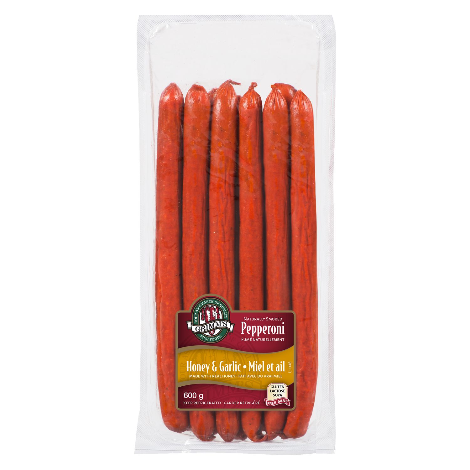 Grimm's Honey & Garlic Pepperoni, 600g
