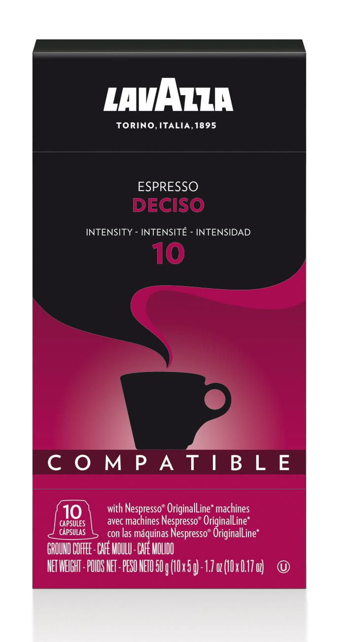 Lavazza Nespresso Compatible Capsules Deciso Espresso | Walmart Canada