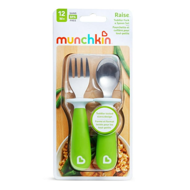 Munchkin Ensemble fourchette et cuillère vert pour enfant MUNCHKIN