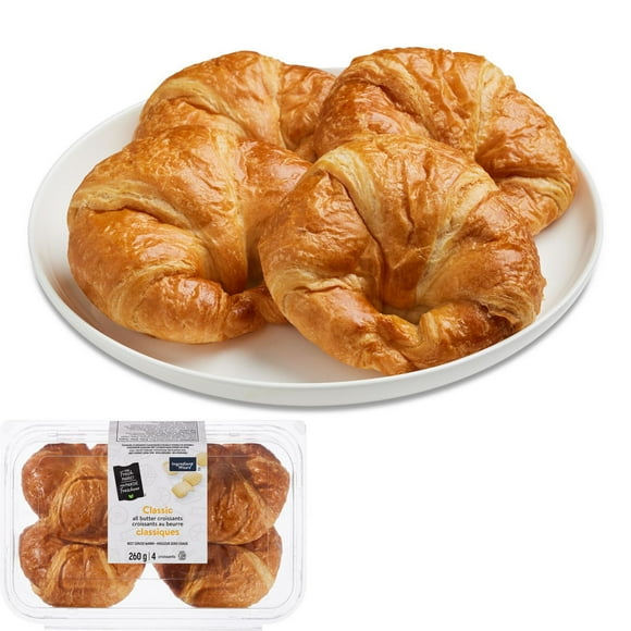 Your Fresh Market Classic All Butter Croissants, 4 croissants, 260 g