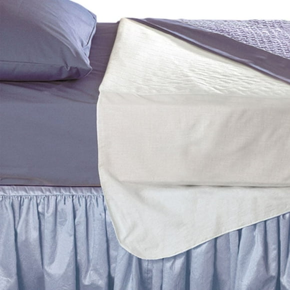UltraBlok Reusable Incontinence Underpad W/Tuck-In Panels, Bed + Furniture, Wt, Twin 36" X 36", Ea