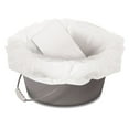 thumbnail image 1 of Zorbi Commode Liner Bags with Super Absorbent Pads, White, 12 Count, 1 of 3