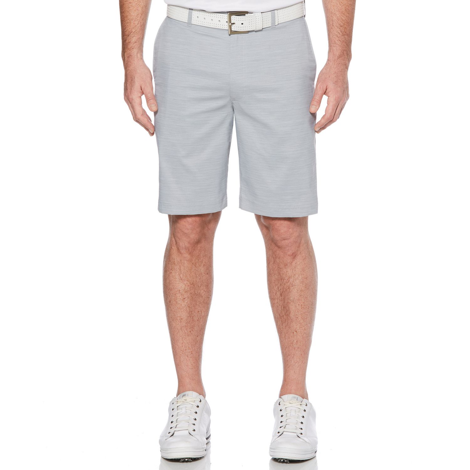 Ben Hogan Men's Performance Flat Front Twill Plaid ACTIVE Flex Shorts ...