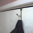 thumbnail image 2 of Over the Door Double Hook - Pewter, 2 of 2