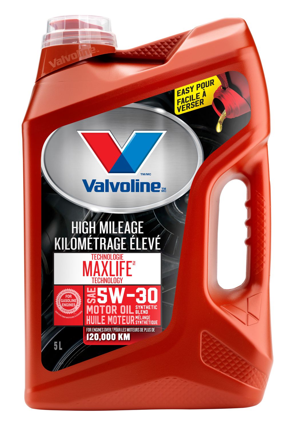 Valvoline Maxlife High Mileage 5W30 Motor Oil - Walmart.ca