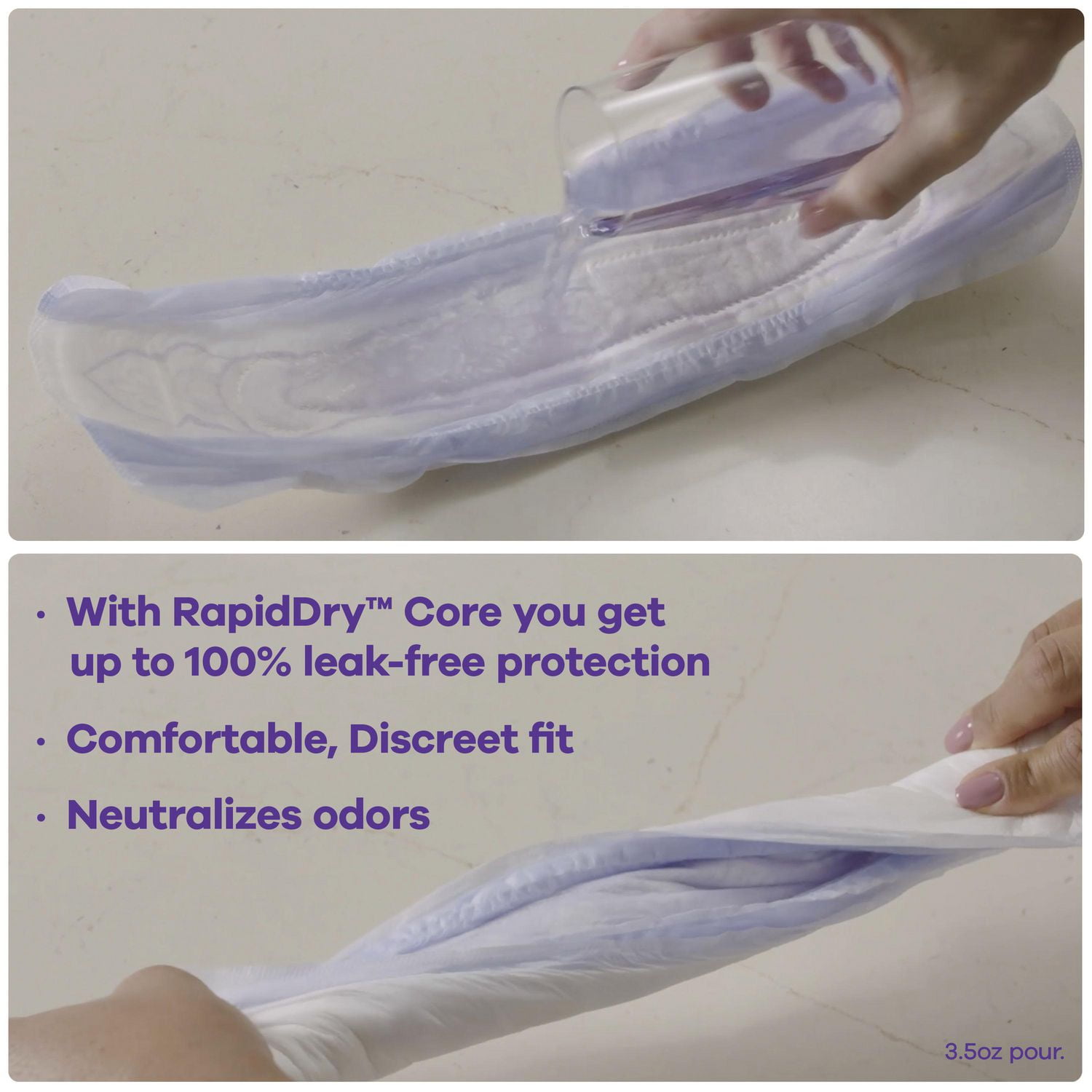 Always Discreet Boutique Adult Incontinence Pads for Women Extra