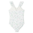 thumbnail image 2 of George Girls' One Piece Ruffle Swimsuit, 2 of 2