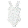 thumbnail image 1 of George Girls' One Piece Ruffle Swimsuit, 1 of 2