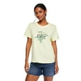 thumbnail image 1 of T-shirt avec imprimé graphique George pour femmes, 1 of 6