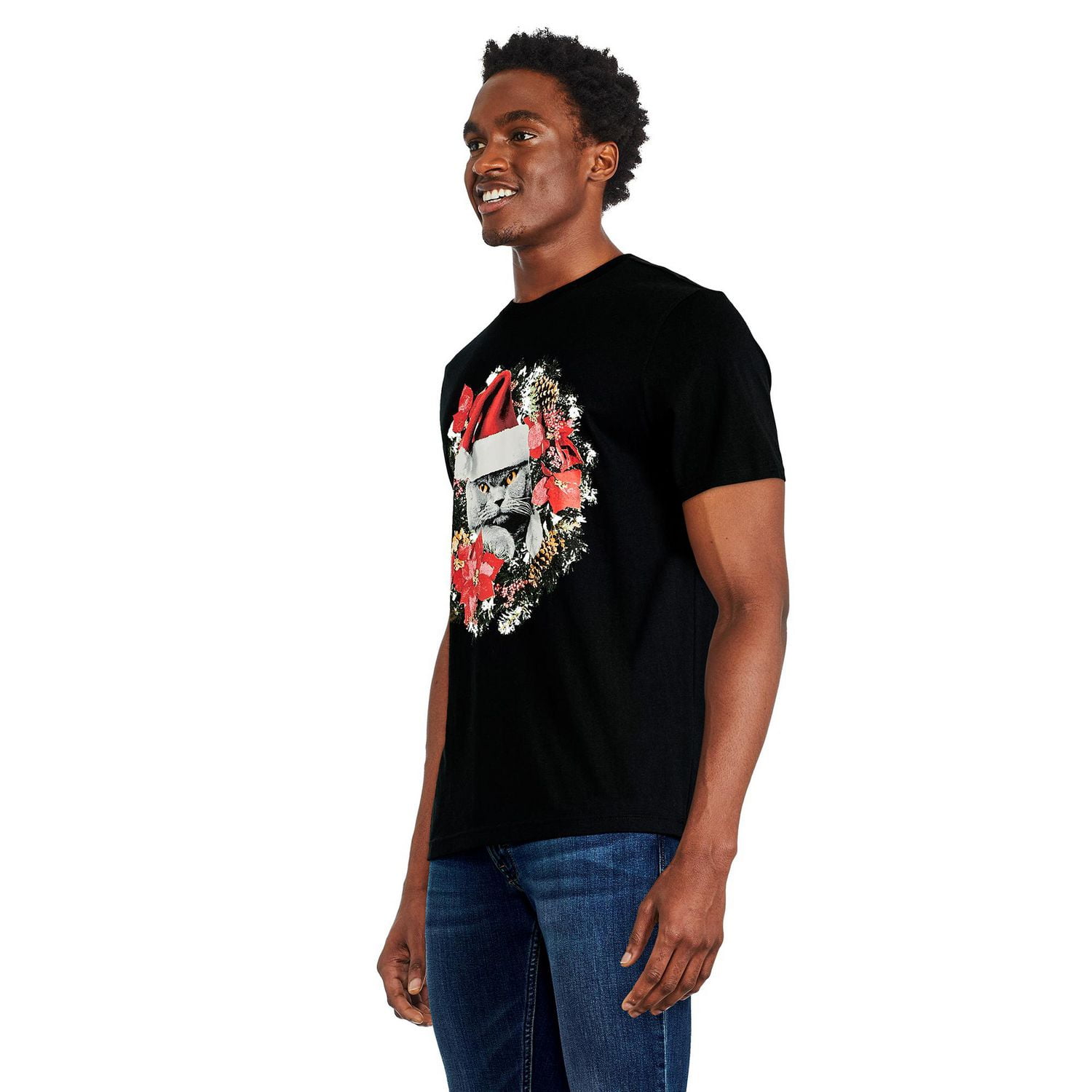 T-shirt de Noël George pour hommes